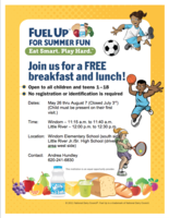 FUEL UP FOR SUMMER FUN PROGRAM